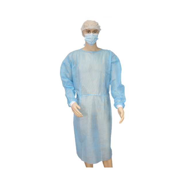 Одноразовое платье из изоляции 35 г PP Blue